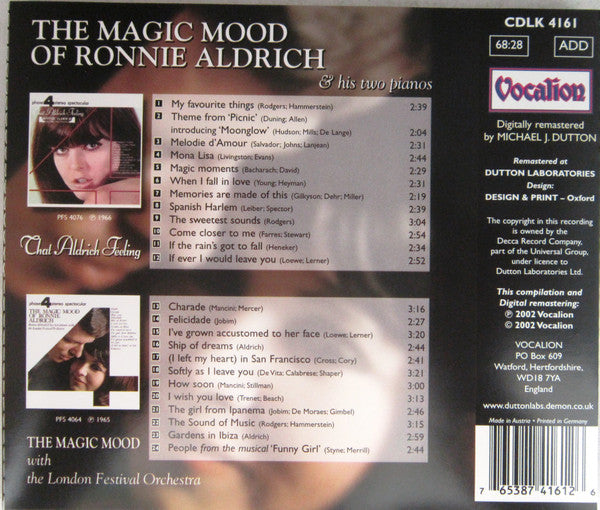 That Aldrich Feeling /The Magic Mood Of Ronnie Aldrich *CD* | Mint (M) Mint (M)
