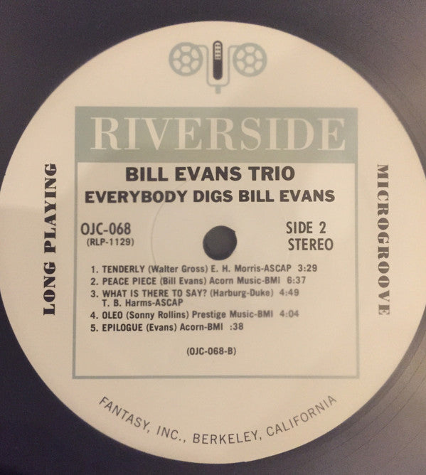 Everybody Digs Bill Evans | Mint (M) Mint (M) - JAZZ *SEALED*