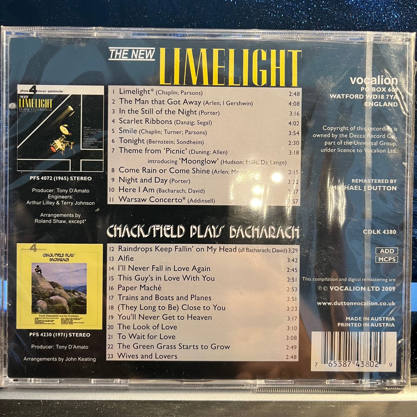 The New Limelight *CD* | Mint (M) Mint (M)