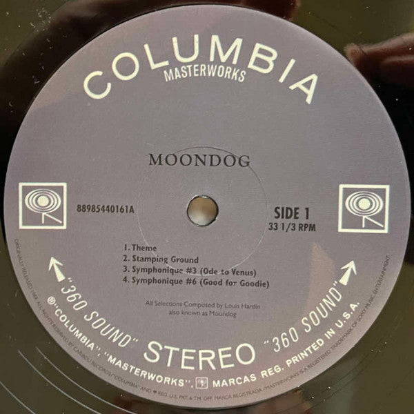Moondog (VINYL) | Mint (M) Mint (M)