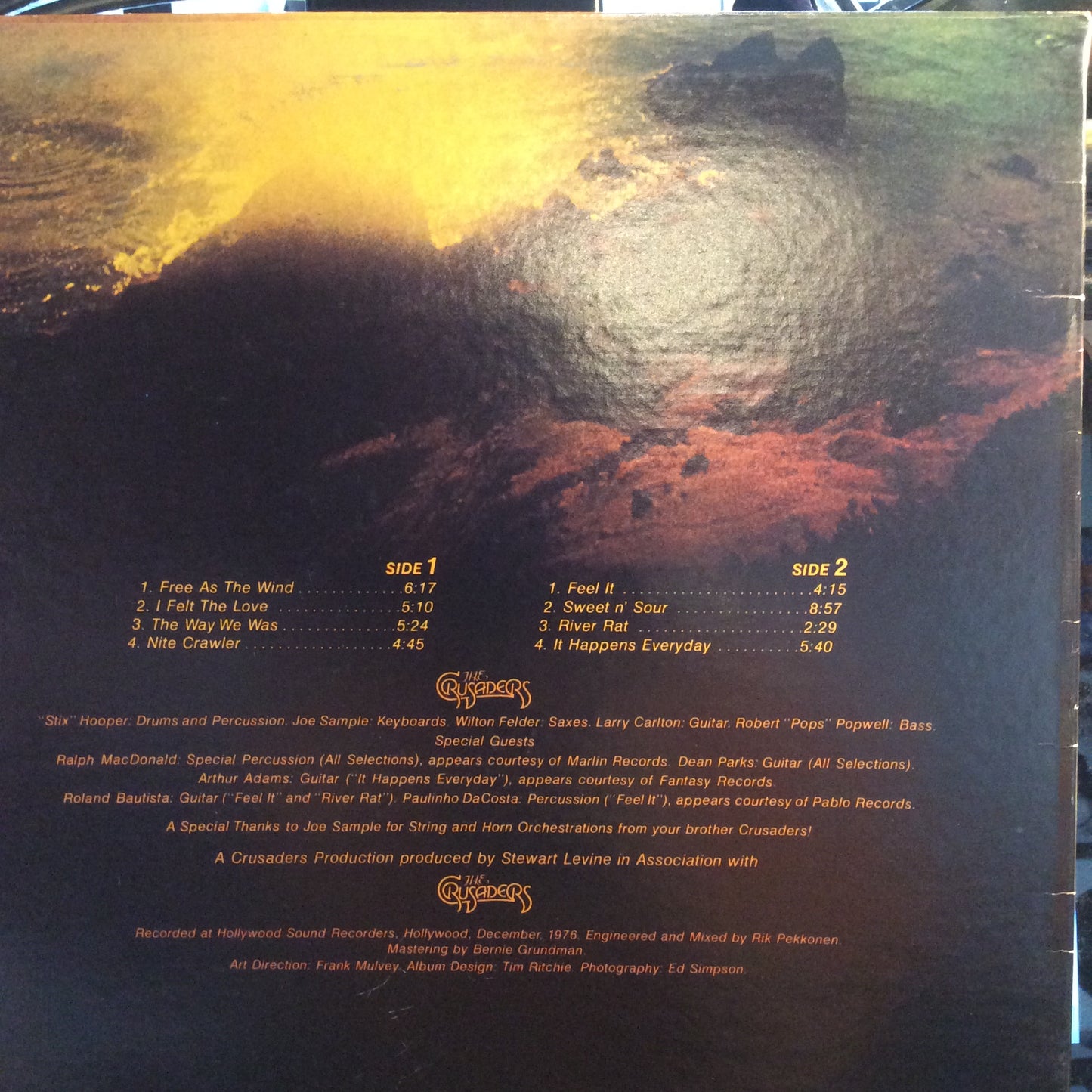 Free As The Wind (VINYL) | Excellent+ (EX+) Excellent (EX) - JAZZ / USED *EXCELLENT+*