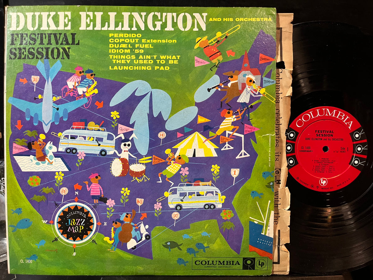 Duke Ellington And His Orchestra - Festival Session (VINYL LP) | USED Excellent+ (EX+) Excellent+ (EX+) - JAZZ / USED *EXCELLENT+*
