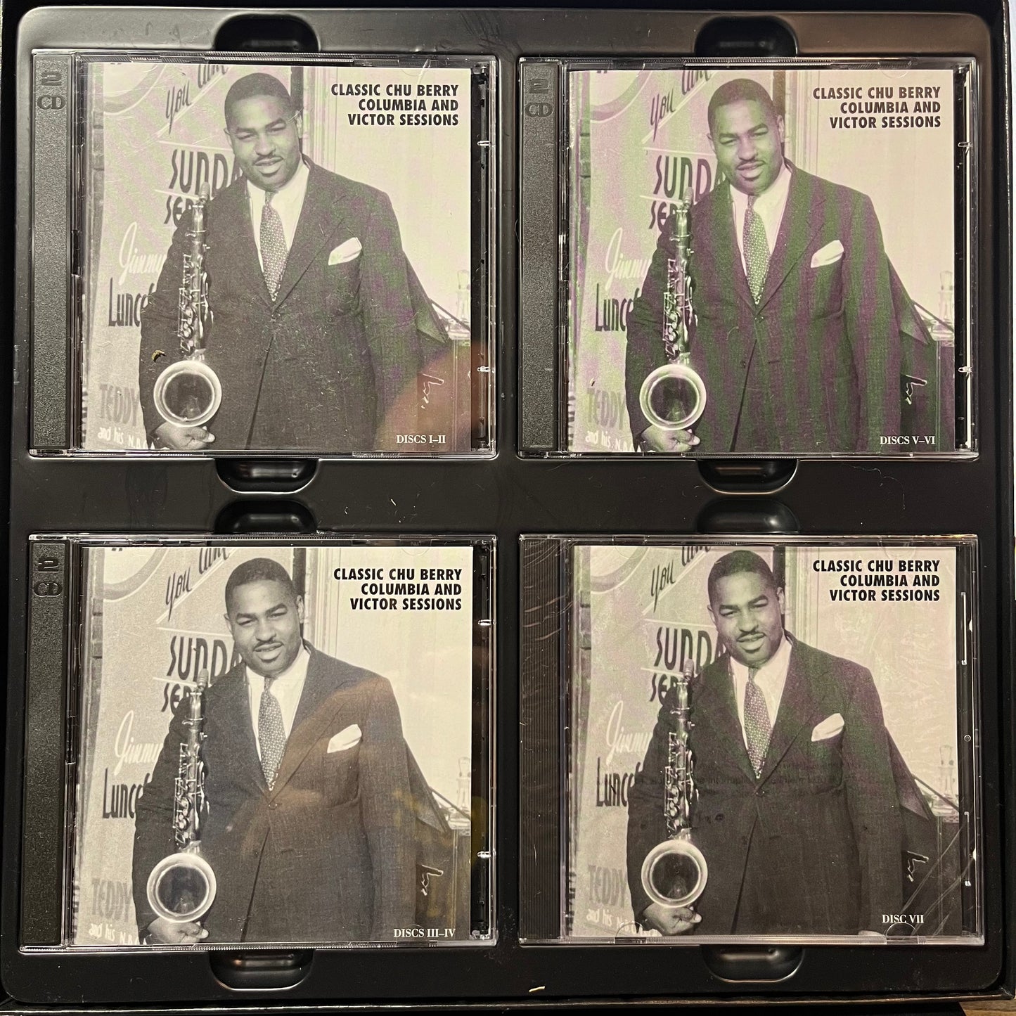 Classic Chu Berry Columbia And Victor Sessions (CD BOX) | Excellent+ (EX+) Near Mint (NM or M-) - JAZZ / USED *EXCELLENT+*