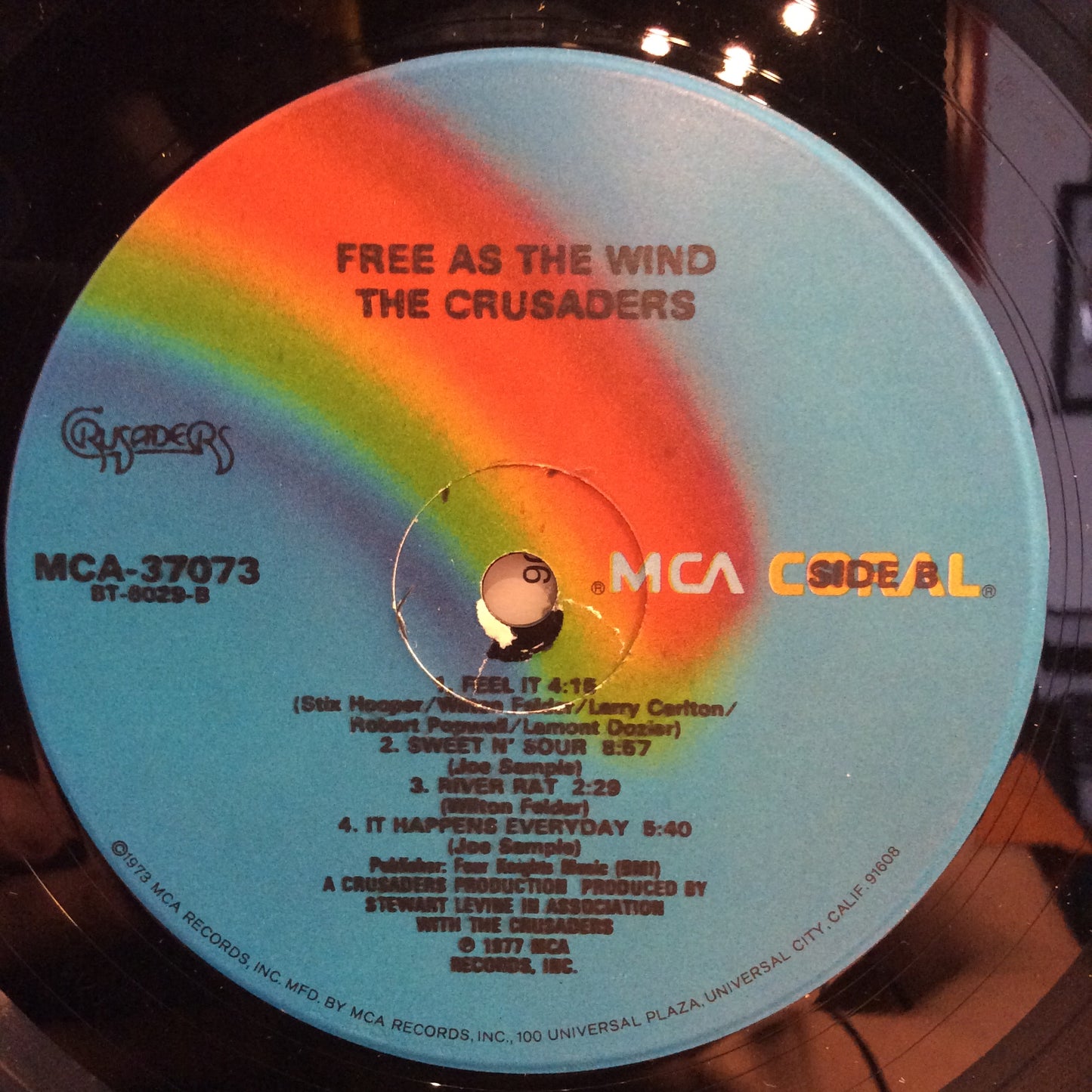 Free As The Wind (VINYL) | Excellent+ (EX+) Excellent (EX) - JAZZ / USED *EXCELLENT+*