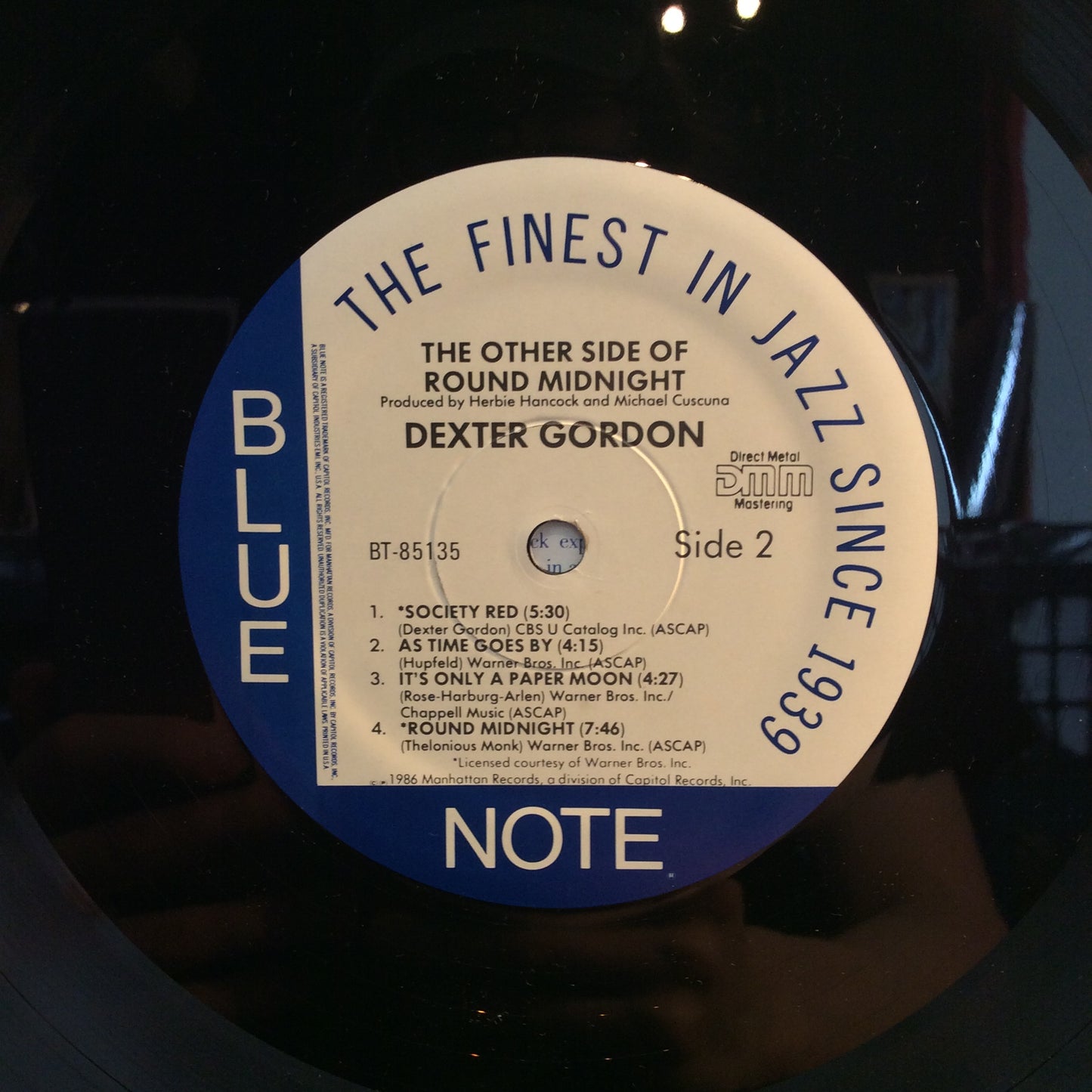 The Other Side Of Round Midnight (VINYL) | Excellent+ (EX+) Excellent (EX) - JAZZ / USED *EXCELLENT+*