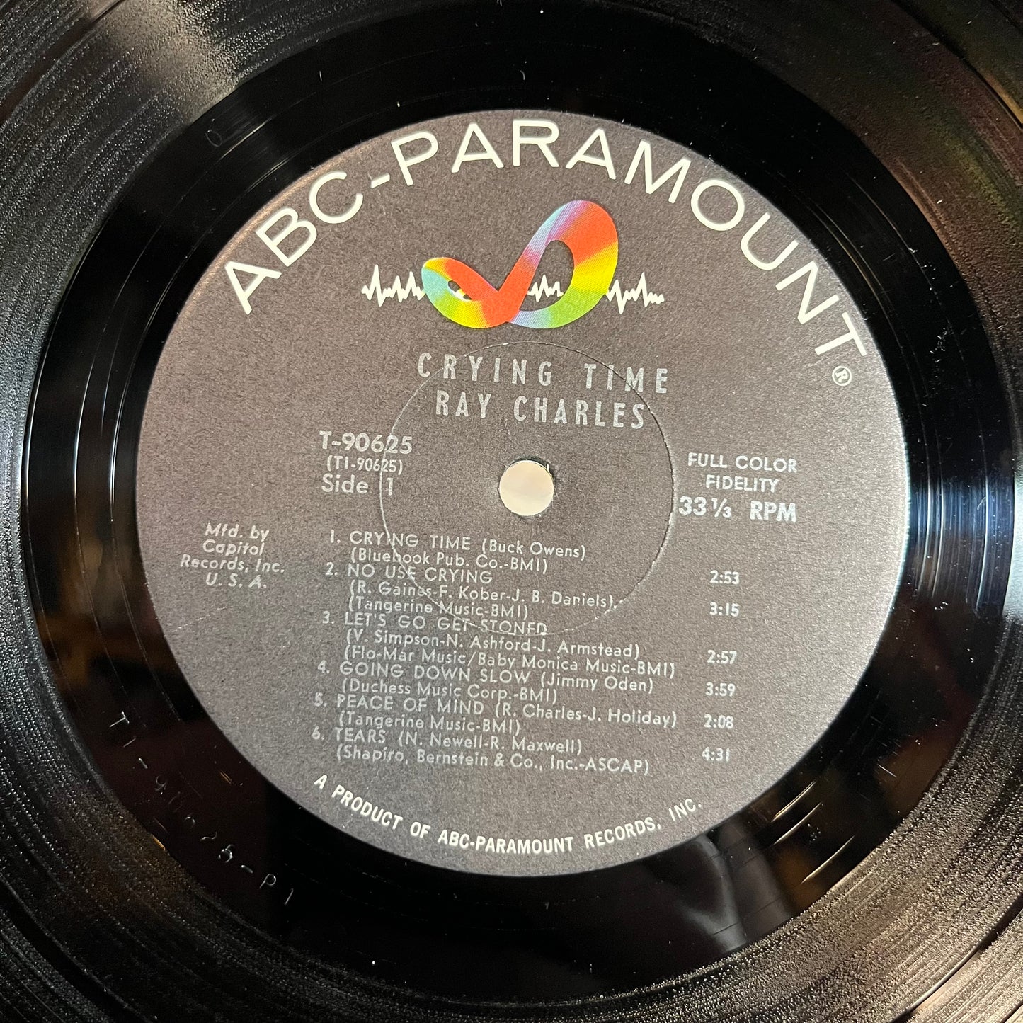Crying Time (VINYL) | Excellent (EX) Very Good Plus (VG+) - JAZZ / USED *EXCELLENT*