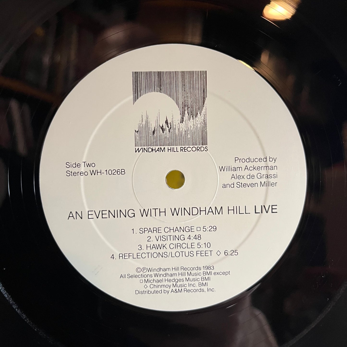 An Evening With Windham Hill Live (VINYL) | Excellent (EX) Near Mint (NM) - JAZZ / USED *EXCELLENT*