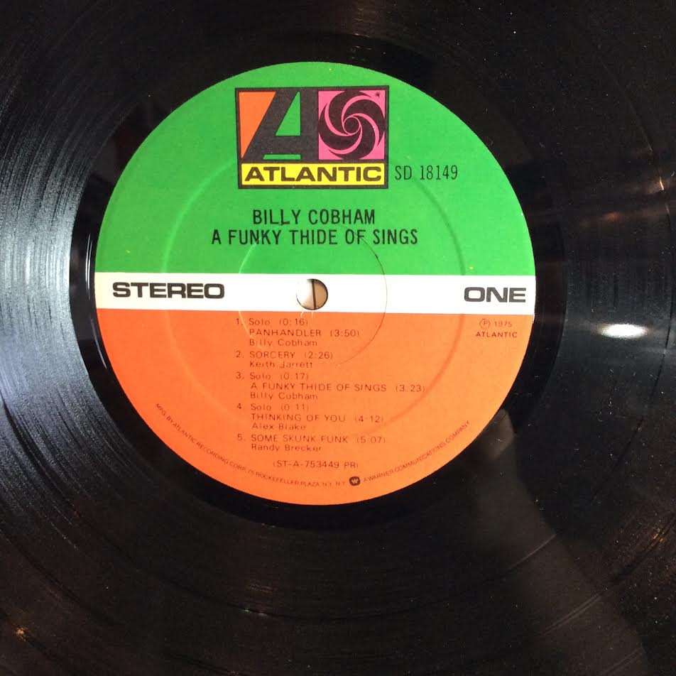 Billy Cobham - A Funky Thide Of Sings (VINYL LP Atlantic – SD 18149) | USED Excellent (EX) Very Good Plus (VG+) - JAZZ / USED *EXCELLENT*