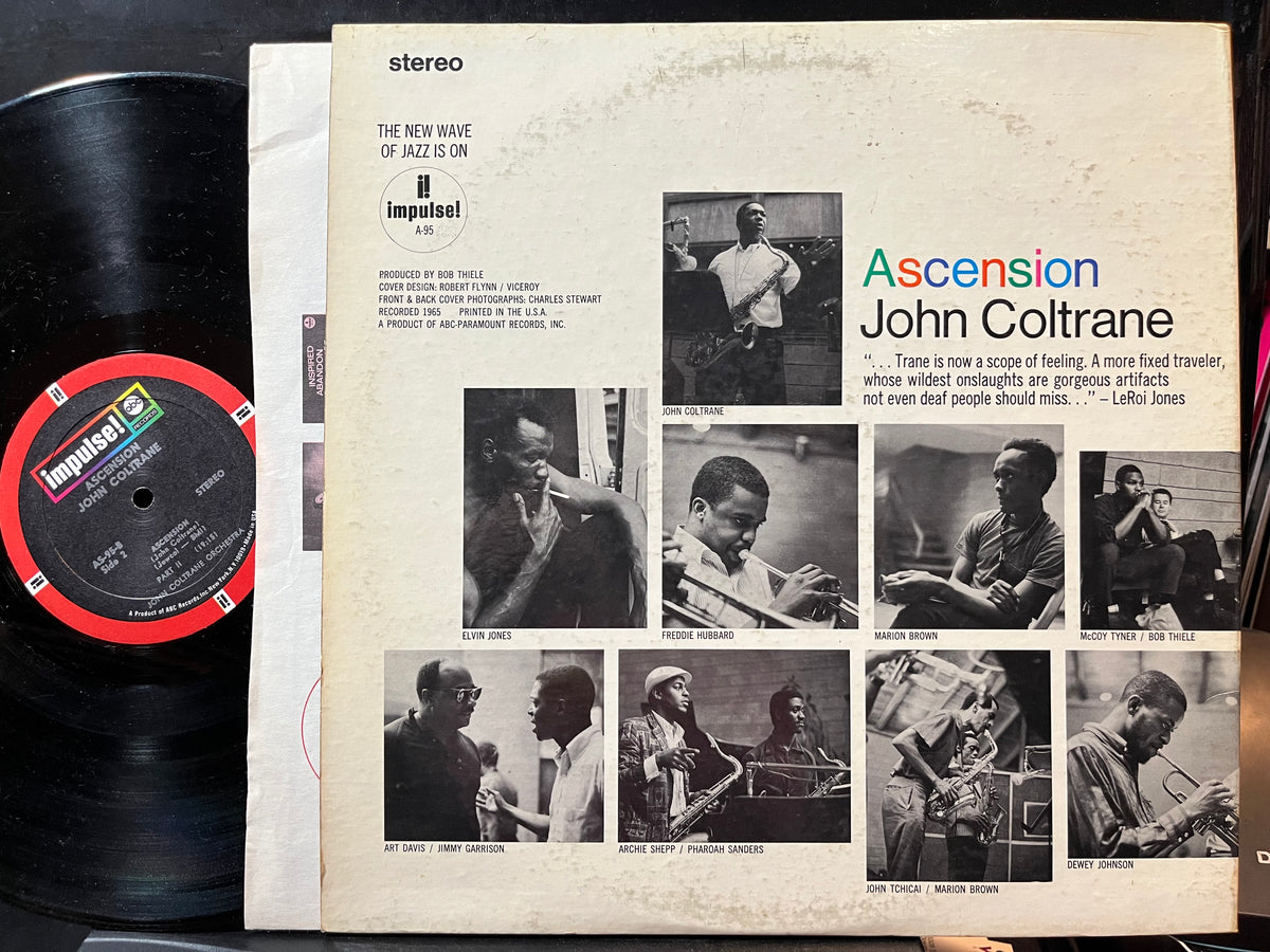 John Coltrane - Ascension (Edition II)(VINYL LP) | USED Excellent (EX) Very Good Plus (VG+) - JAZZ / USED *EXCELLENT*