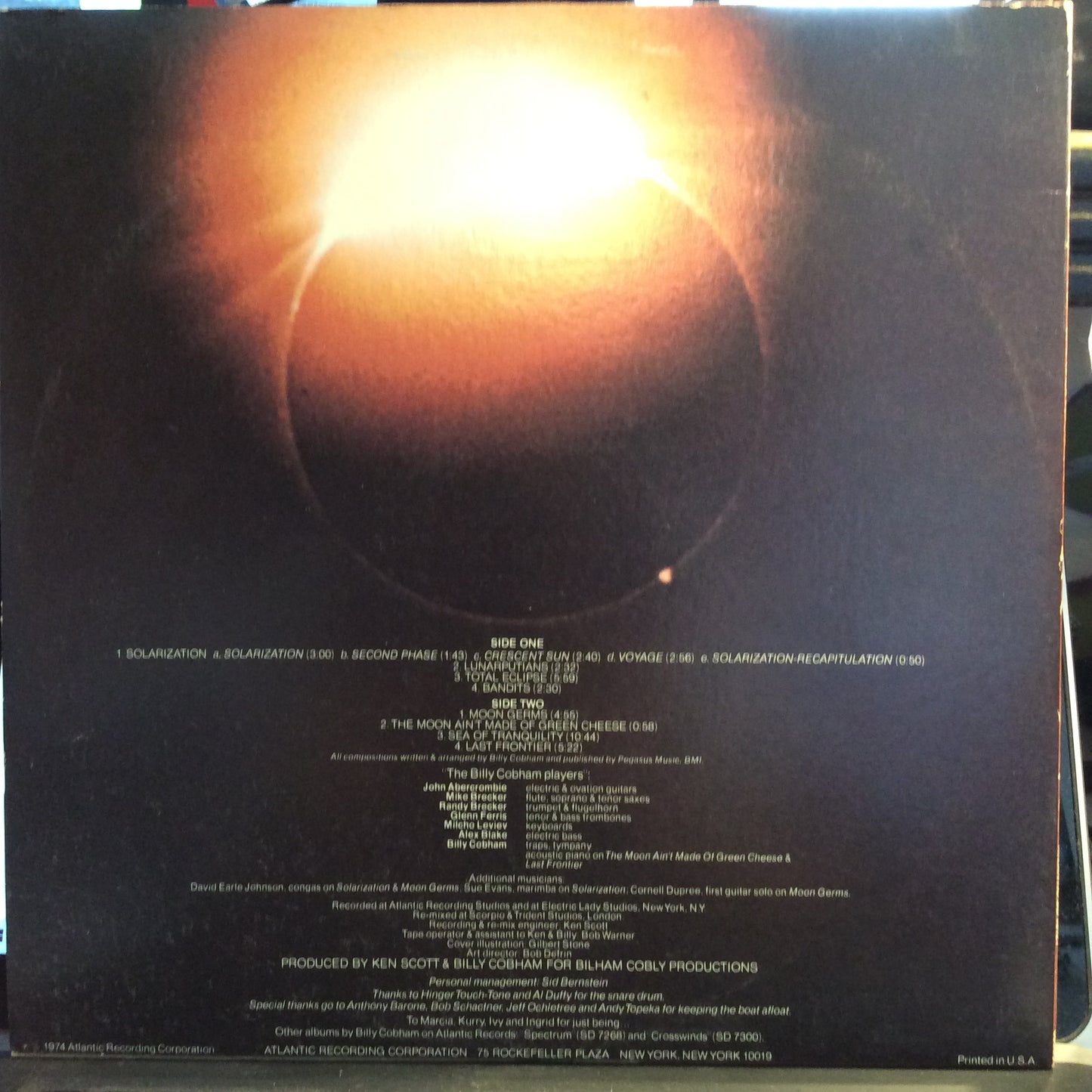 Total Eclipse (VINYL) | Excellent (EX) Excellent+ (EX+) - JAZZ / USED *EXCELLENT*