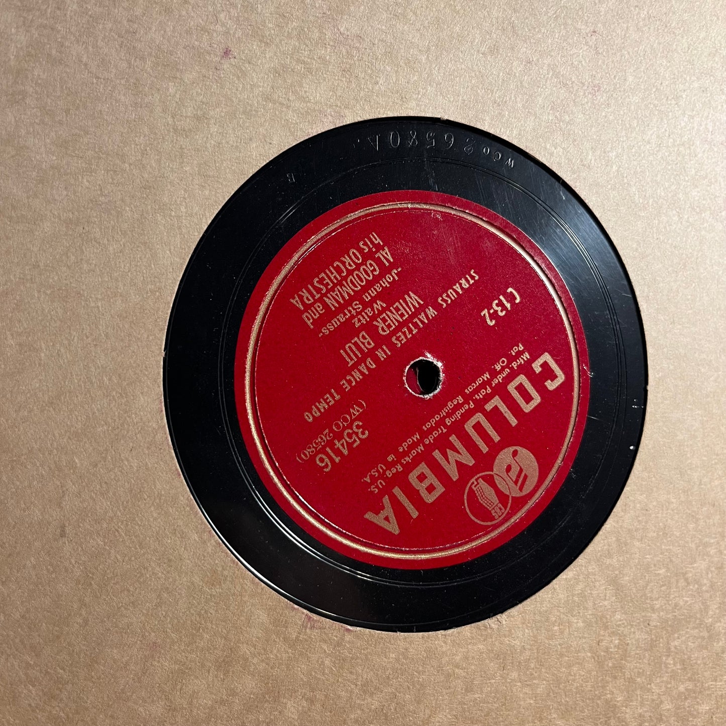 Al Goodman And His Orchestra - Strauss Waltzes In Dance Tempo *78 RPM 4X10* | Excellent (EX) Very Good (VG) - JAZZ / USED *EXCELLENT*