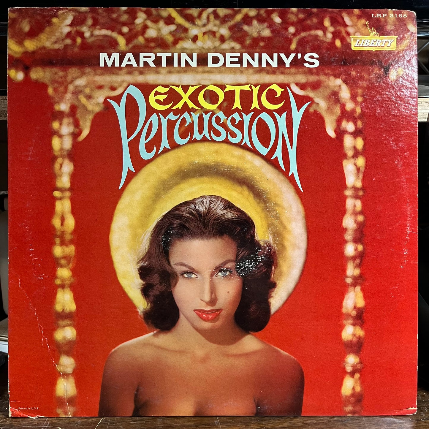 Exotic Percussion - The Exotic Sounds Of Martin Denny (VINYL) | Near Mint- (NM-) Excellent (EX) - JAZZ / USED *NEAR MINT-*