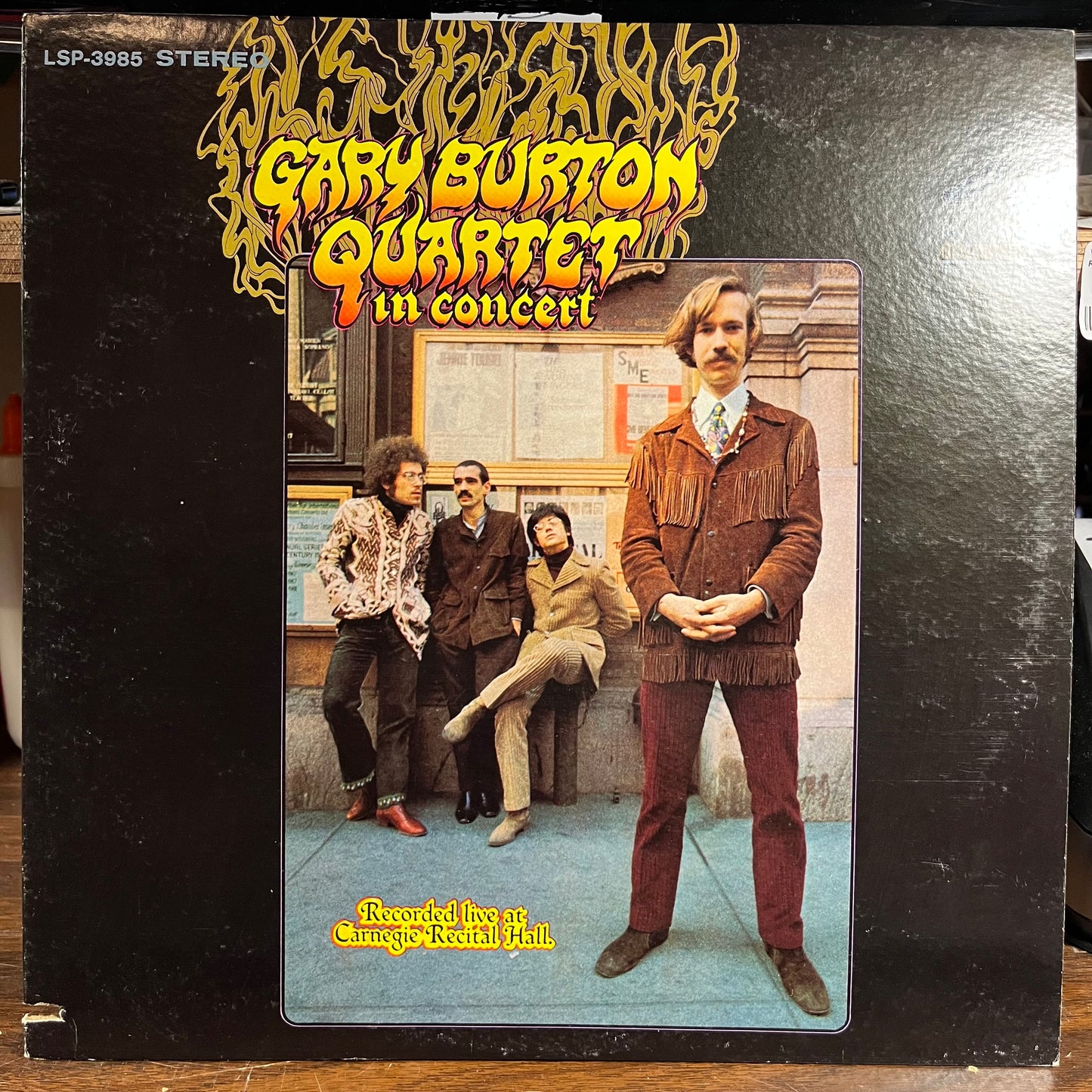 Gary Burton Quartet In Concert (VINYL) | Near Mint- (NM-) Excellent+ (EX+) - JAZZ / USED *NEAR MINT-*