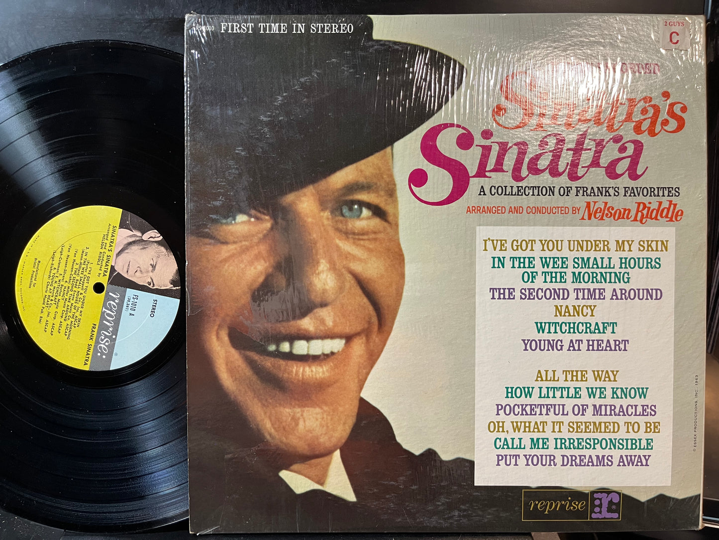 Frank Sinatra - Sinatra's Sinatra (VINYL LP REPRISE R9-1010 REPRISE FS-1010 1965) | USED Near Mint- (NM-) Near Mint (NM) - JAZZ / USED *NEAR MINT-*