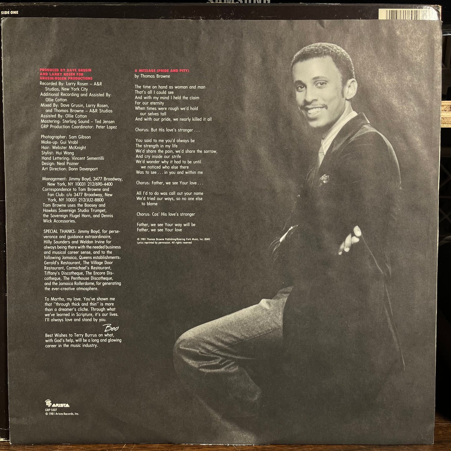 Yours Truly (LP) | NEAR MINT MINUS (NM-) Excellent (EX) - JAZZ / USED *NEAR MINT-*