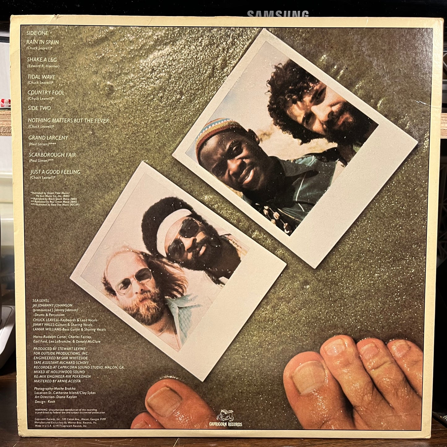 Sea Level (LP) | NEAR MINT MINUS (NM-) Excellent+ (EX+) - JAZZ / USED *NEAR MINT-*