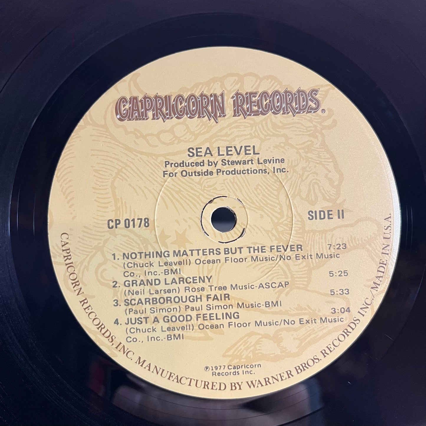 Sea Level (LP) | NEAR MINT MINUS (NM-) Excellent+ (EX+) - JAZZ / USED *NEAR MINT-*