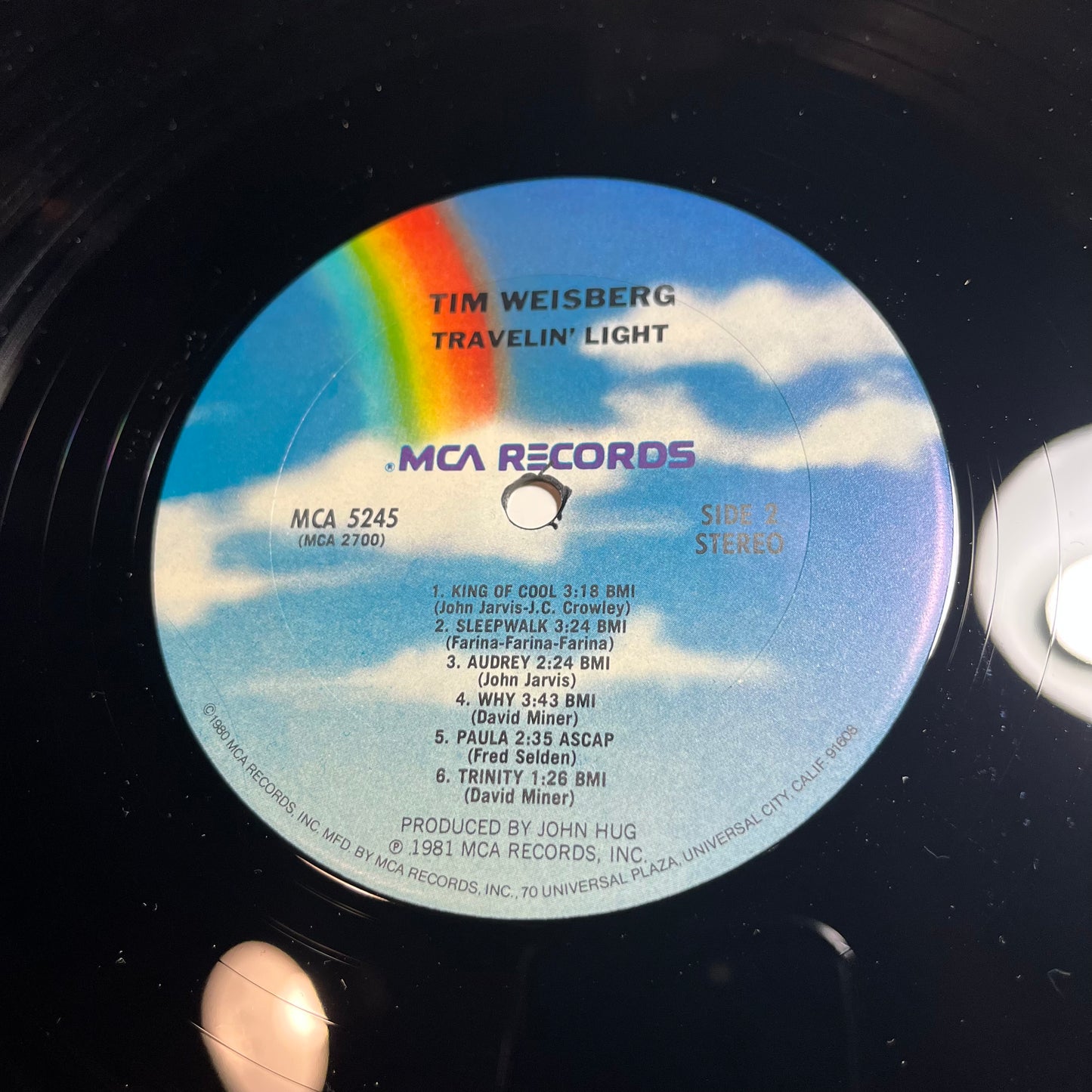 Travelin' Light (LP) | NEAR MINT MINUS (NM-) Near Mint (NM) - JAZZ / USED *NEAR MINT-*