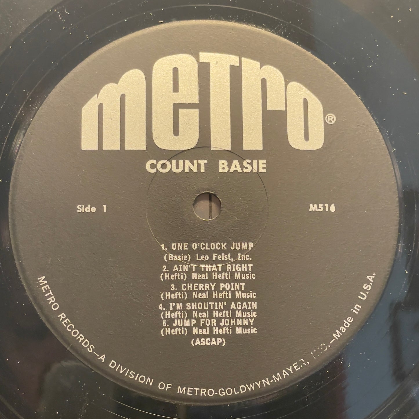 Count Basie (LP) | NEAR MINT MINUS (NM-) Excellent+ (EX+) - JAZZ / USED *NEAR MINT-*