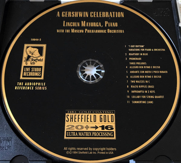 A Gershwin Celebration (CD) | Near Mint (NM) Near Mint (NM) - JAZZ / USED *NEAR MINT / GOLD DISC*