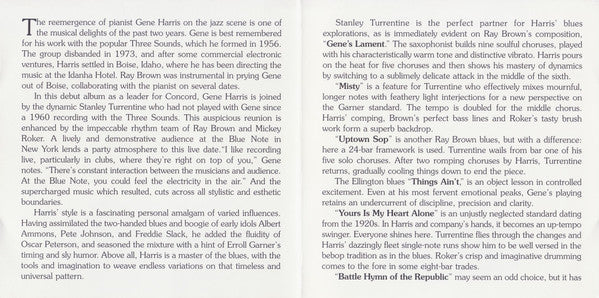 The Gene Harris Trio Plus One (SACD) | Near Mint (NM) Near Mint (NM) - JAZZ / USED *NEAR MINT*