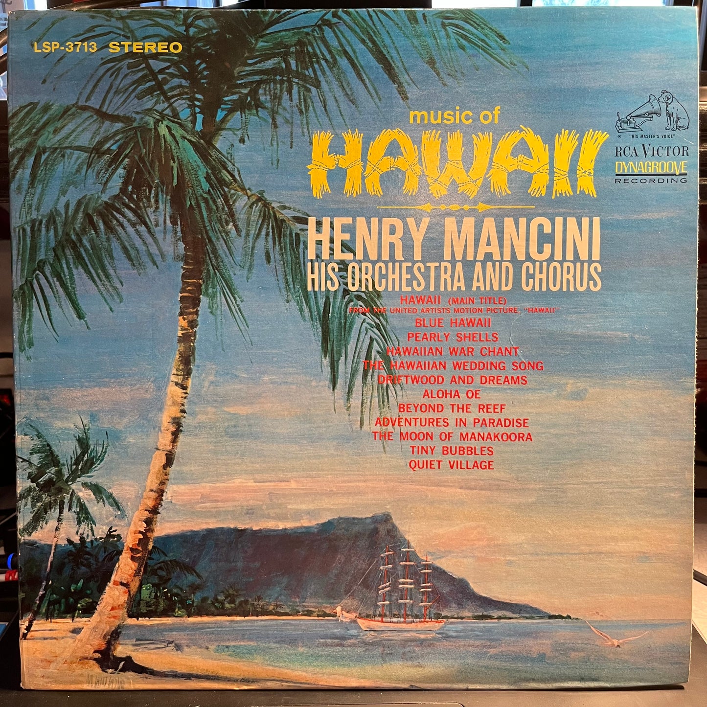 Henry Mancini And His Orchestra And Chorus Music Of Hawaii *REISSUE* LP Near Mint (NM or M-) Near Mint (NM or M-)