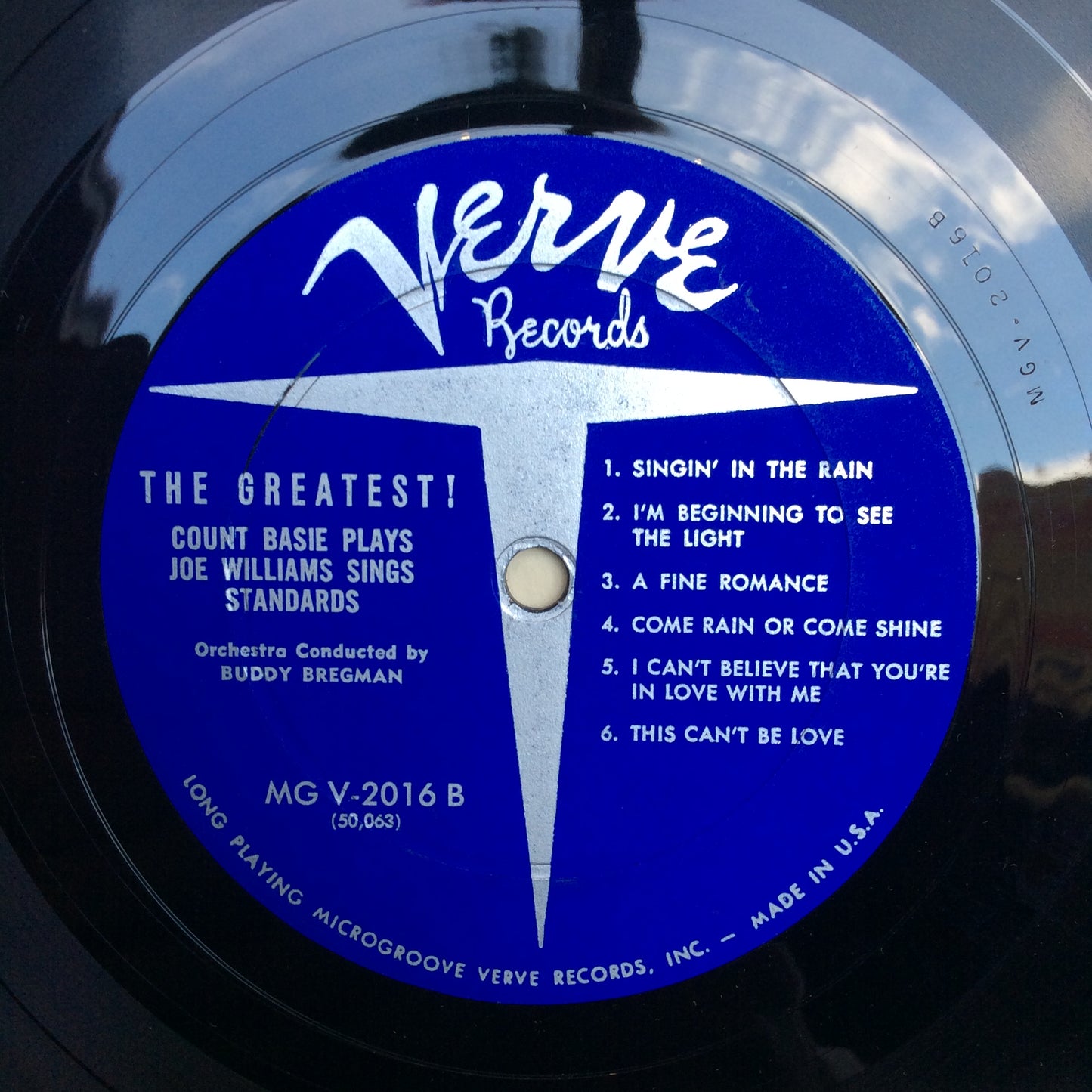 The Greatest! Count Basie Plays...Joe Williams Sings Standards (VINYL) | Near Mint (NM) Very Good Plus (VG+) - JAZZ / USED *NEAR MINT*