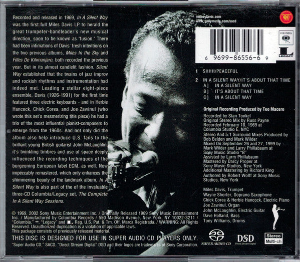 In A Silent Way *SACD* | Near Mint (NM) Near Mint (NM)