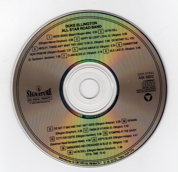 All Star Road Band (CD) | Near Mint (NM) Near Mint (NM) - JAZZ / USED *NEAR MINT*
