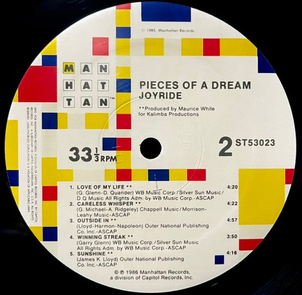 Joyride | Near Mint (NM) Near Mint (NM) - JAZZ / USED *NEAR MINT*
