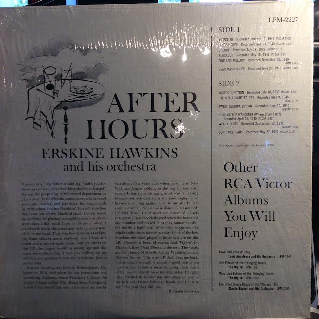 After Hours (VINYL) | Near Mint (NM or M-) Near Mint (NM or M-) - JAZZ / USED *NEAR MINT*