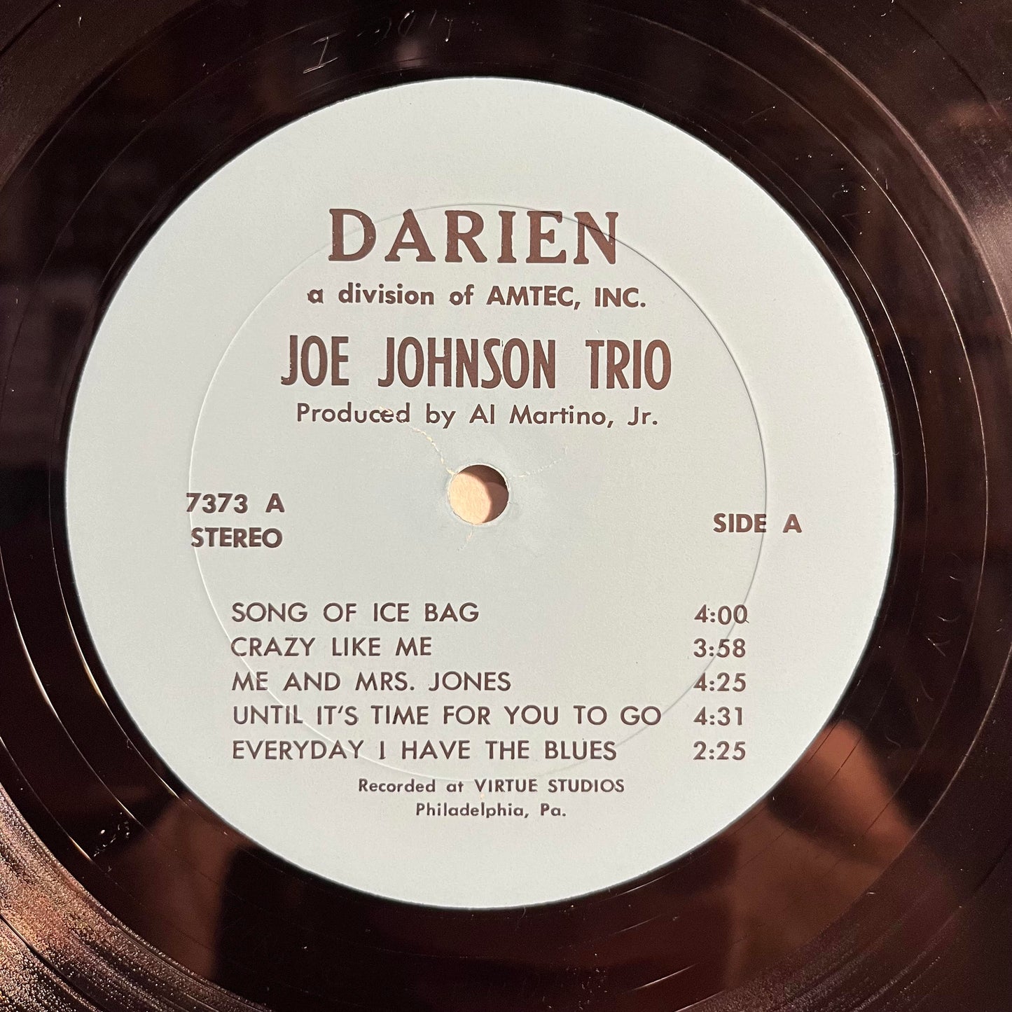 Joe Johnson (30) - Jazz In Jersey | Near Mint (NM) Excellent (EX) - JAZZ / USED *NEAR MINT*