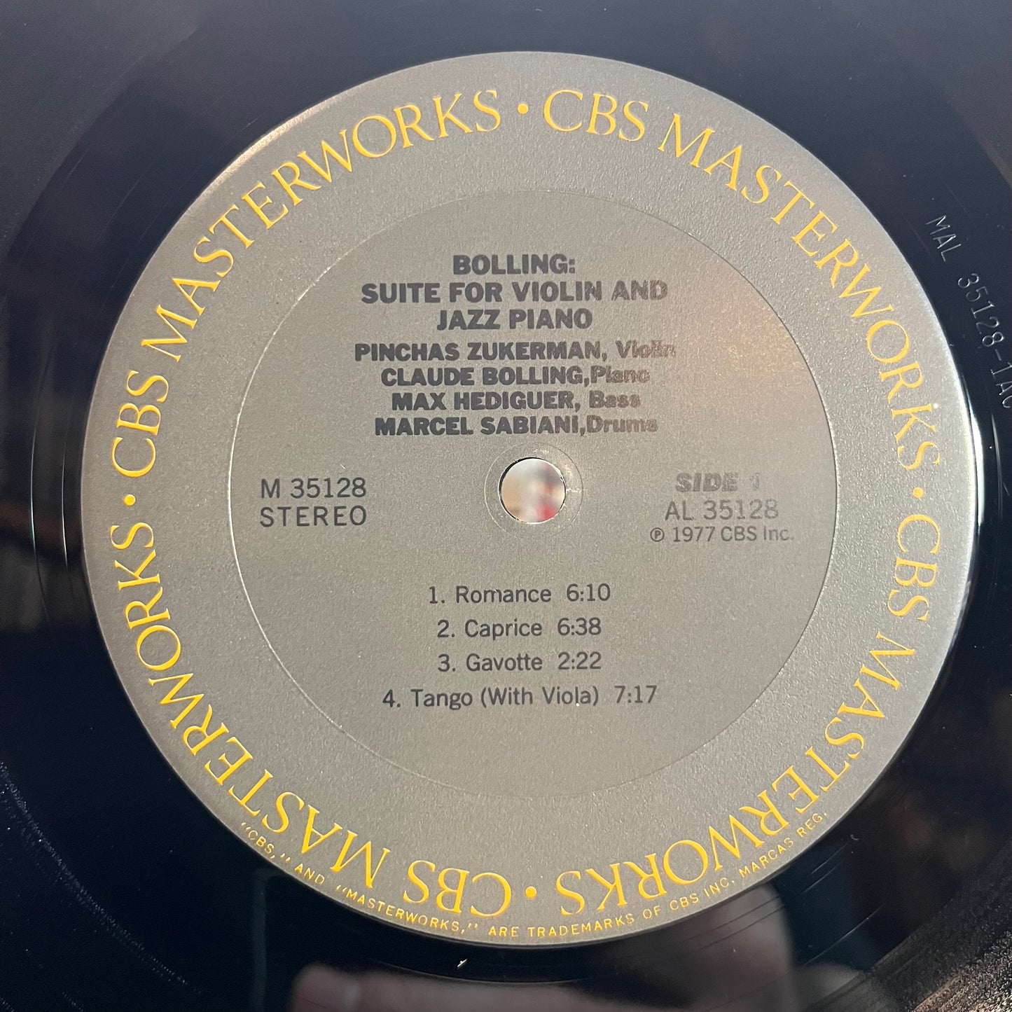 Suite For Violin And Jazz Piano (LP) | Near Mint (NM) Near Mint (NM) - JAZZ / USED *NEAR MINT*