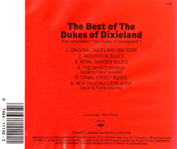 The Best Of The Dukes Of Dixieland (CD) | Near Mint (NM) Excellent+ (EX+) - JAZZ / USED *NEAR MINT*