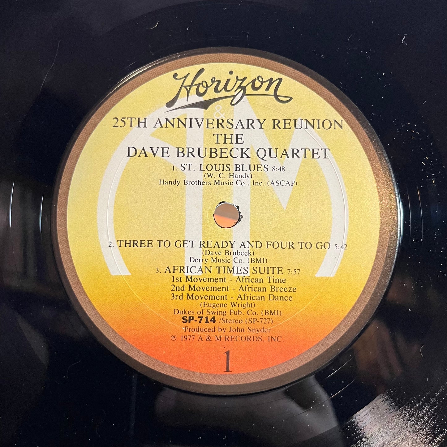 25th Anniversary Reunion (VINYL) | Near Mint (NM) Excellent (EX) - JAZZ / USED *NEAR MINT*