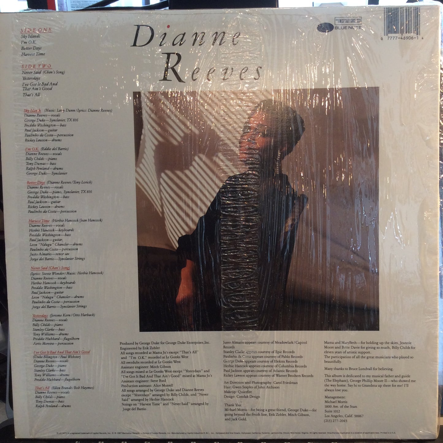 Dianne Reeves (VINYL) | Near Mint (NM) Near Mint (NM) - JAZZ / USED *NEAR MINT*