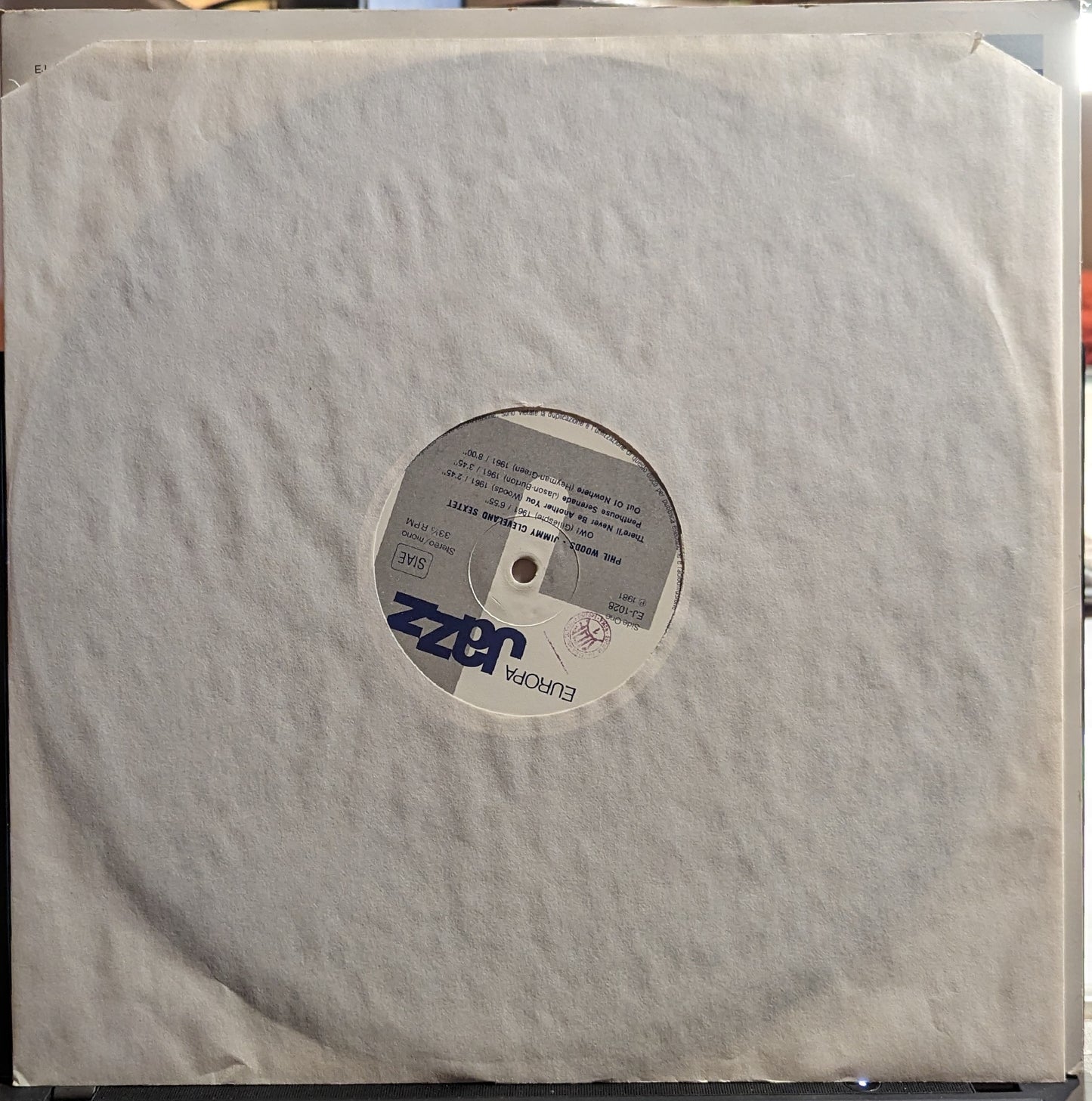Europa Jazz *ITALY* | Near Mint (NM) Excellent (EX)