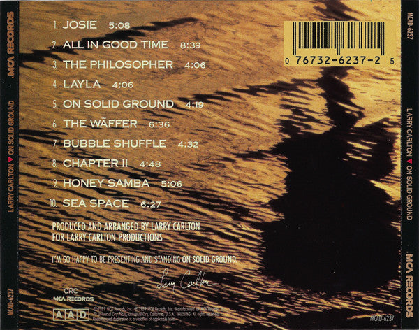 On Solid Ground (CD) | Near Mint (NM) Near Mint (NM) - JAZZ / USED *NEAR MINT*
