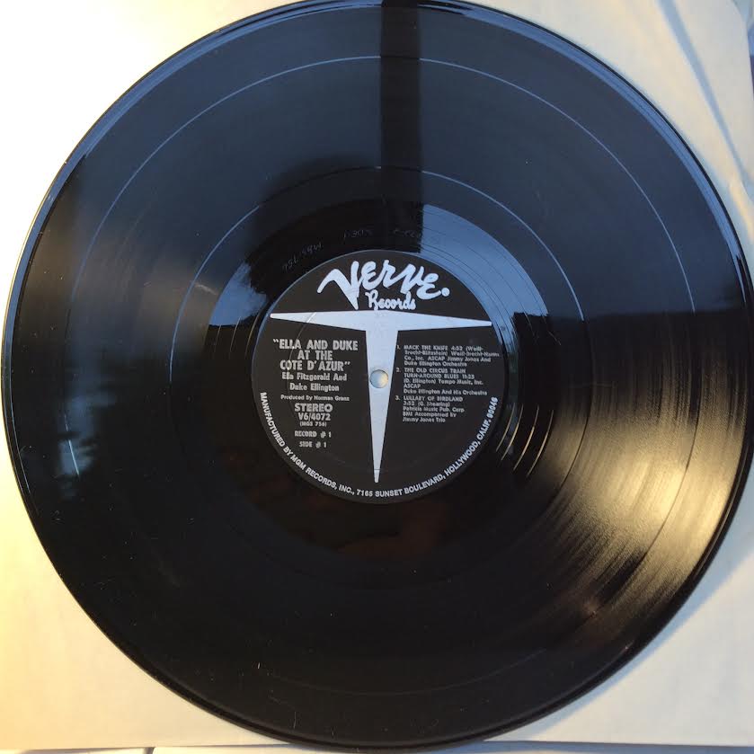 Ella & Duke At The Côte D'Azur (2xVINYL) | Near Mint (NM or M-) Near Mint (NM or M-) - JAZZ / USED *NEAR MINT*