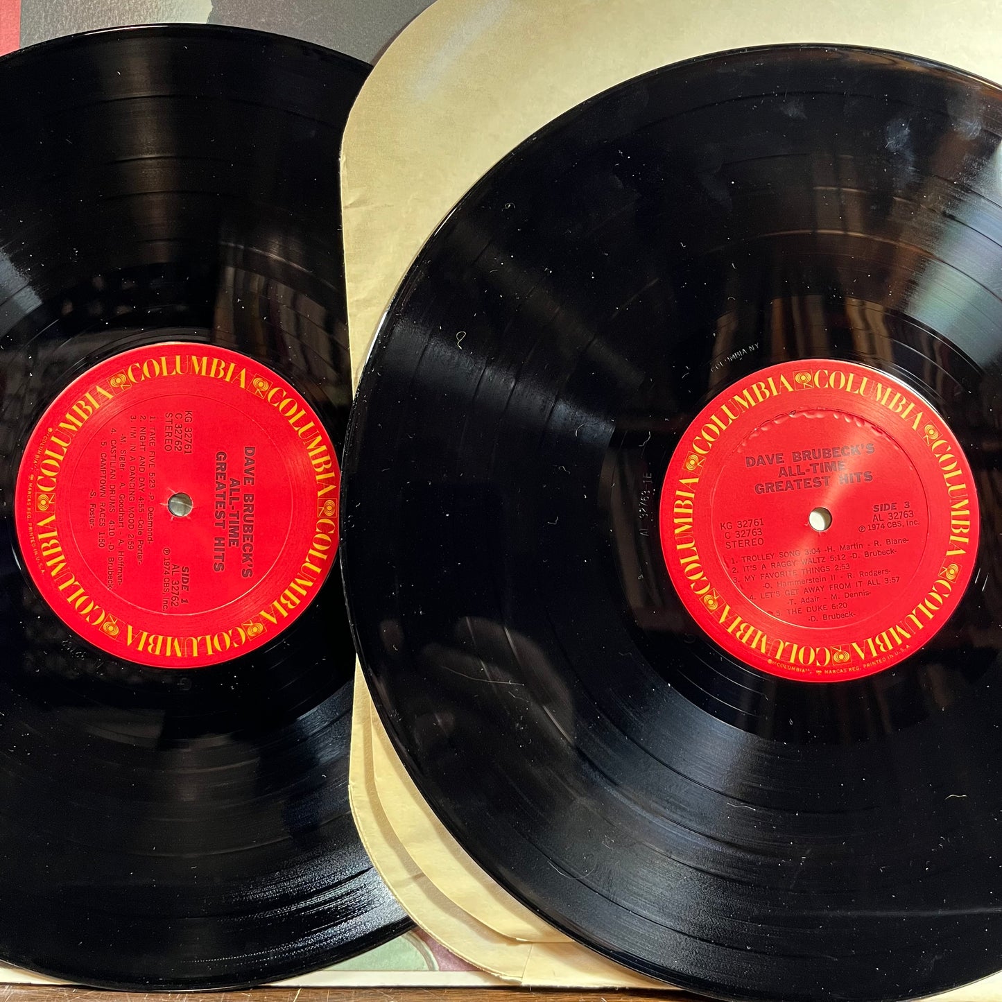 Dave Brubeck's All-Time Greatest Hits (2xVINYL) | Near Mint (NM) Near Mint (NM or M-) - JAZZ / USED *NEAR MINT*