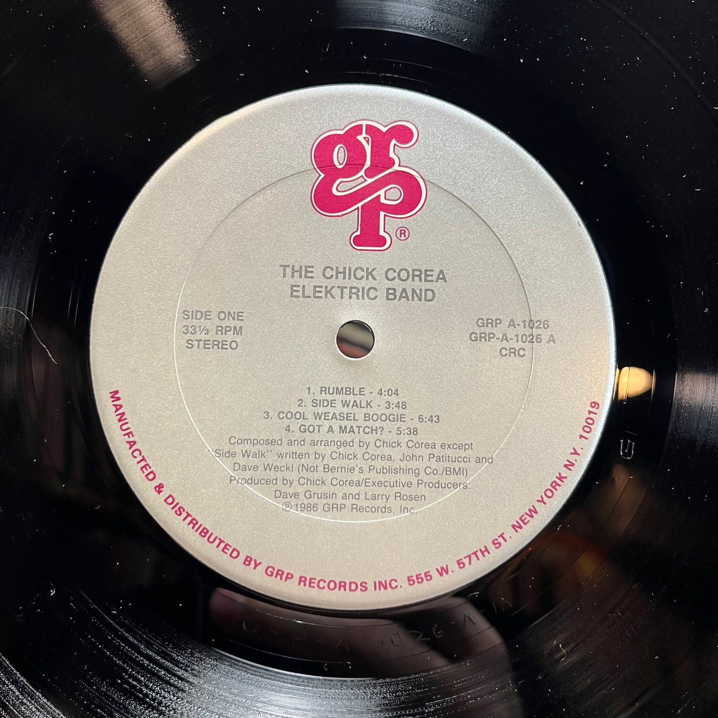 The Chick Corea Elektric Band (VINYL) | Near Mint (NM) Excellent+ (EX+) - JAZZ / USED *NEAR MINT*
