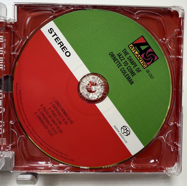 The Shape Of Jazz To Come (SACD) | Near Mint (NM or M-) Near Mint (NM or M-) - JAZZ / USED *NEAR MINT*