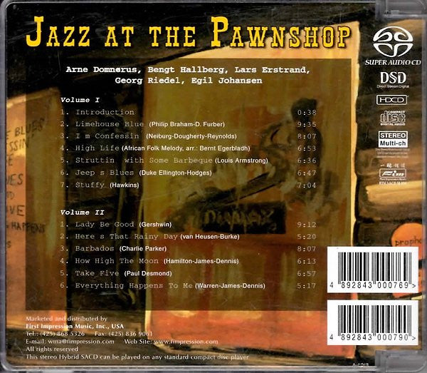Jazz At The Pawnshop (2xSACD) | Near Mint (NM) Near Mint (NM) - JAZZ / USED *NEAR MINT*