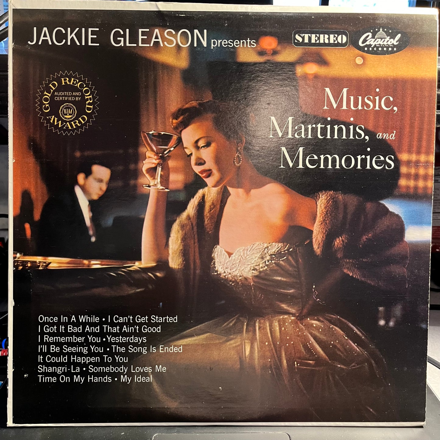 Jackie Gleason Music, Martinis, And Memories LP Near Mint (NM or M-) Near Mint (NM or M-)