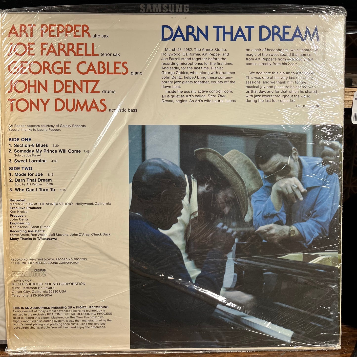Darn That Dream (VINYL) | Near Mint (NM) Near Mint (NM) - JAZZ / USED *NEAR MINT*