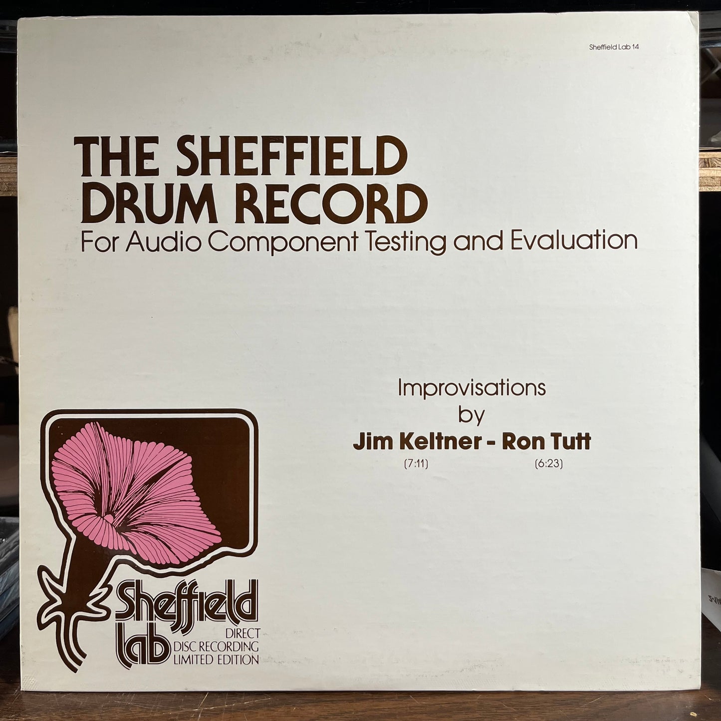 The Sheffield Drum Record (VINYL) | Near Mint (NM) Near Mint (NM) - JAZZ / USED *NEAR MINT*