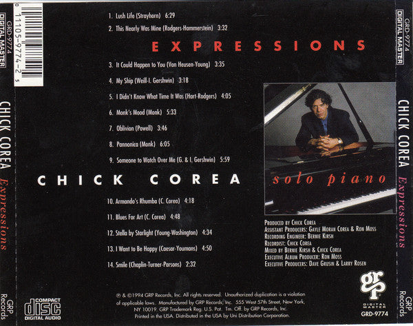 Expressions (CD) | Near Mint (NM) Near Mint (NM) - JAZZ / USED *NEAR MINT*