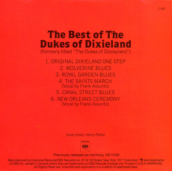 The Best Of The Dukes Of Dixieland (CD) | Near Mint (NM) Excellent+ (EX+) - JAZZ / USED *NEAR MINT*
