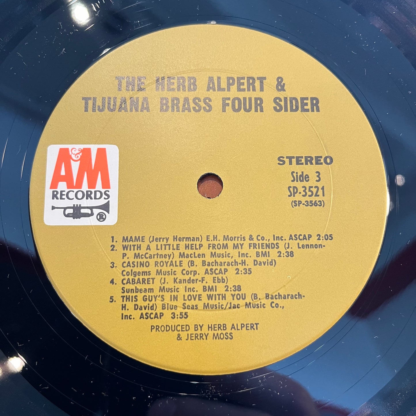 Herb Alpert & The Tijuana Brass Foursider *MONARCH* 2xLP Near Mint (NM or M-) Near Mint (NM or M-)