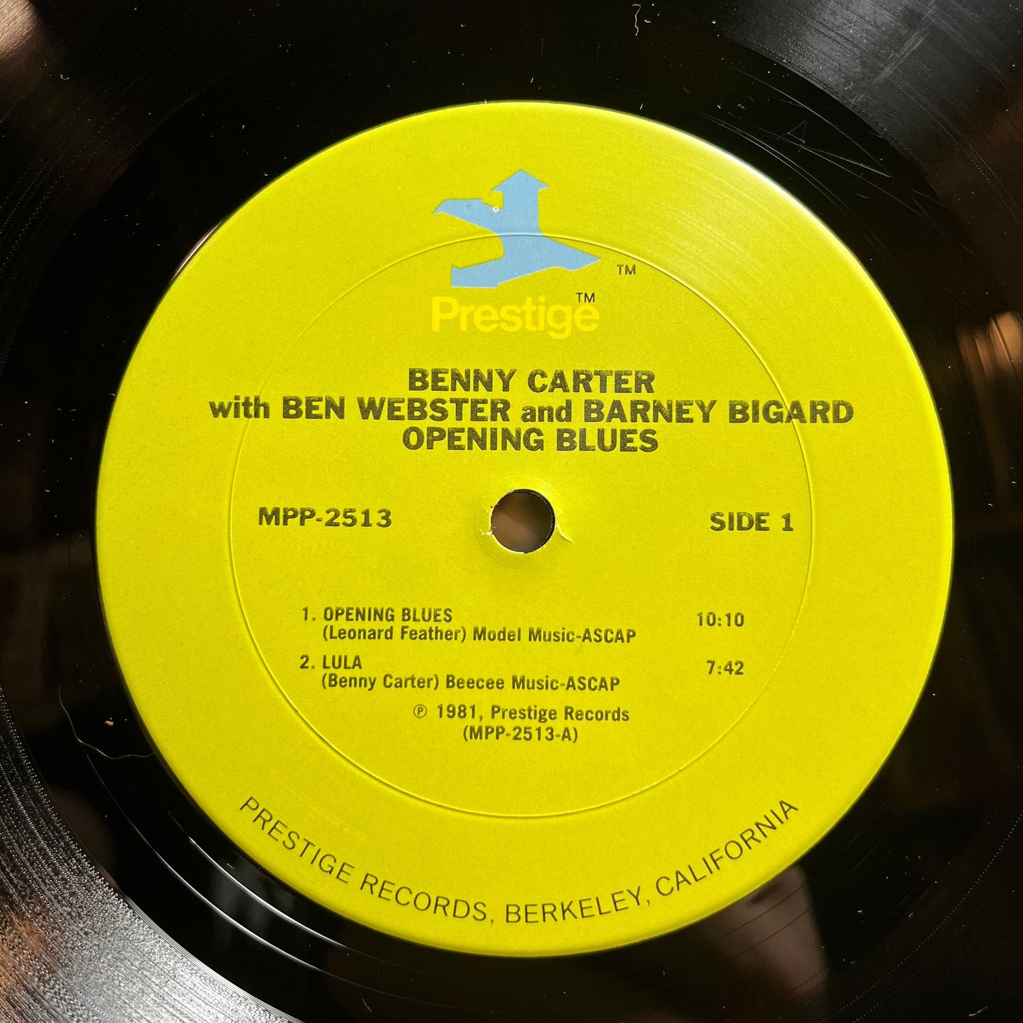 Opening Blues (LP) | Near Mint (NM) Near Mint (NM) - JAZZ / USED *NEAR MINT*